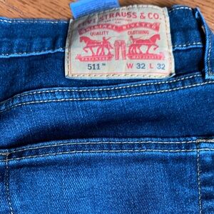 Levi's 511 Dark Blue Denim Jeans